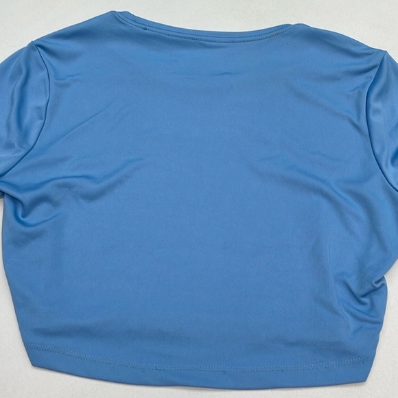 Mermaid Red Rum International Dri-Fit Crop Top - Picture 4 of 8